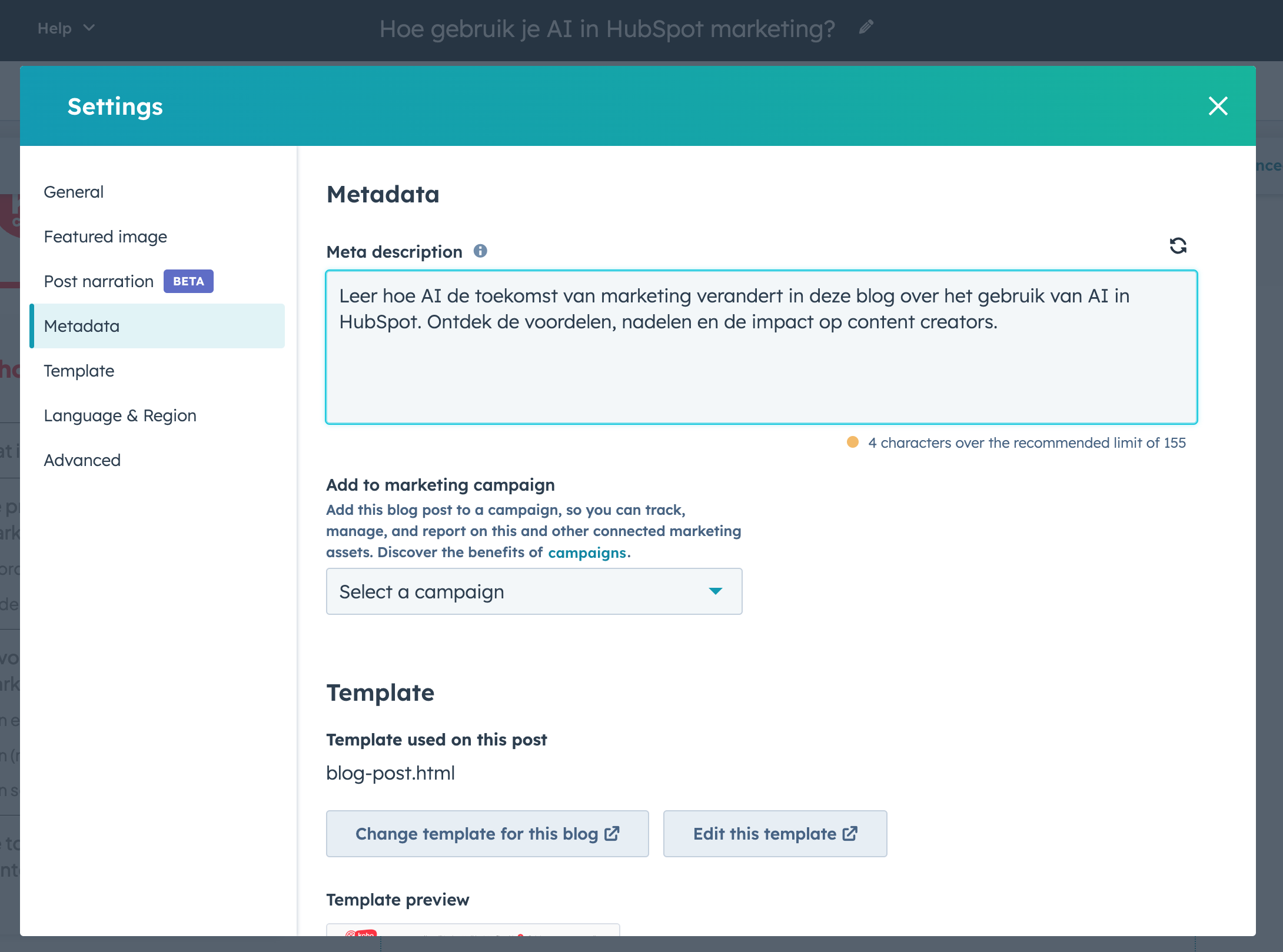 Metadiscription AI